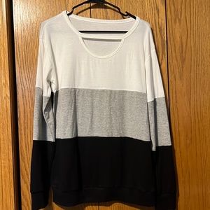 Amazon find long sleeve tee- size medium